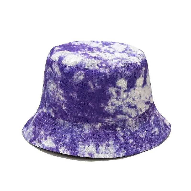 "TIE AND DYE" Chapeau Bob Imprimé Orange Rose - URB1™