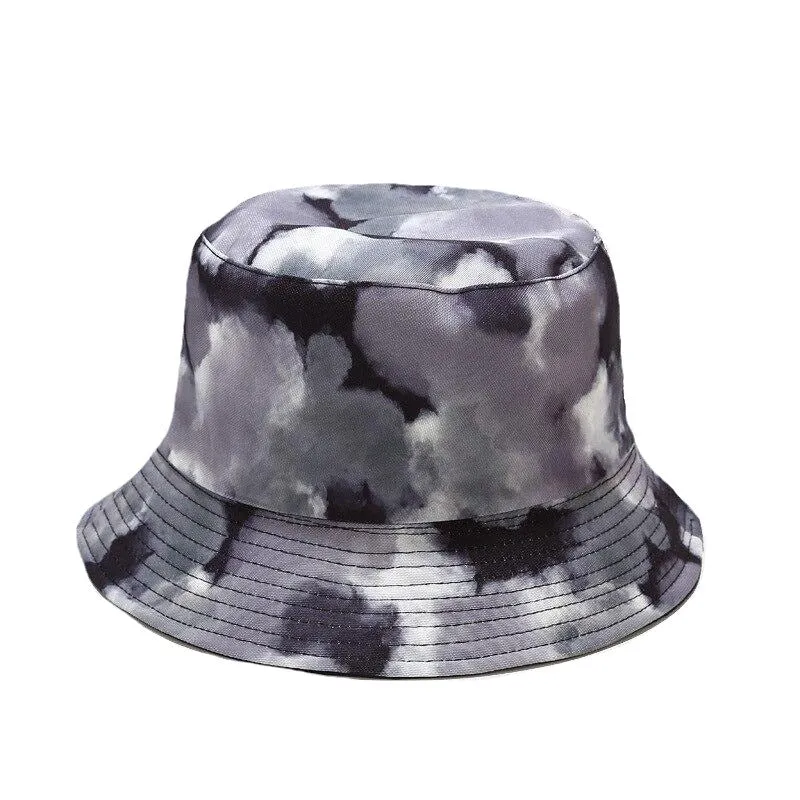 "TIE AND DYE" Chapeau Bob Imprimé Orange Rose - URB1™