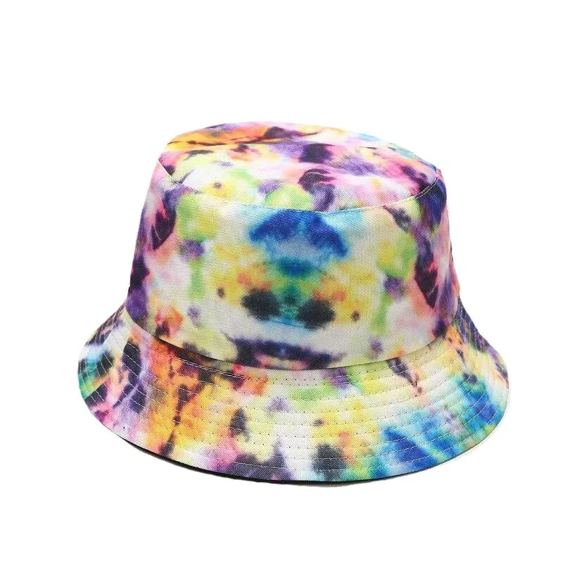 "TIE AND DYE" Chapeau Bob Imprimé Orange Rose - URB1™