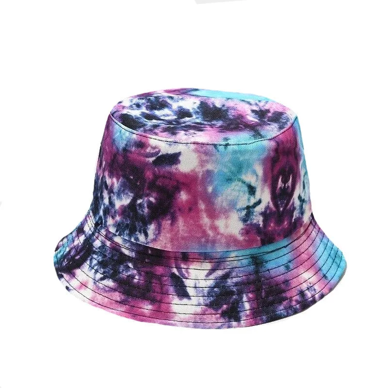"TIE AND DYE" Chapeau Bob Imprimé Orange Rose - URB1™