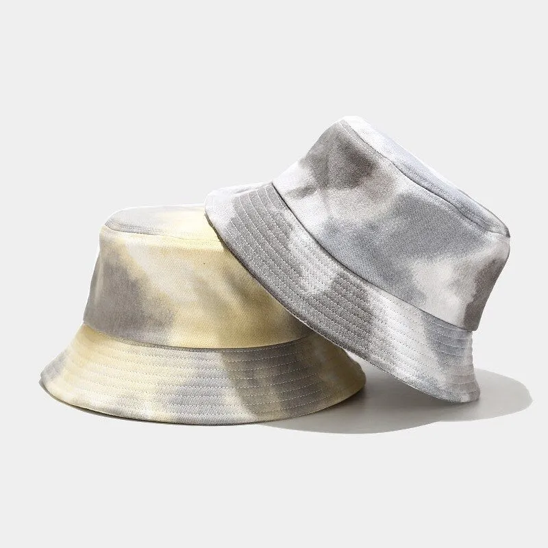"TIE AND DYE" Chapeau BOB Jaune - URB1™