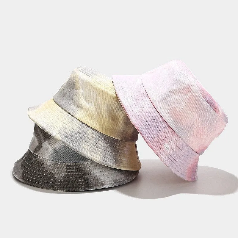 "TIE AND DYE" Chapeau BOB Jaune - URB1™