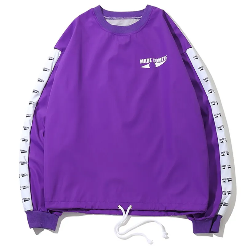 "TOMEYE" Sweat-shirt Crewneck Violet Streetwear - URB1™