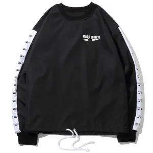 "TOMEYE" Sweat-shirt Crewneck Violet Streetwear - URB1™