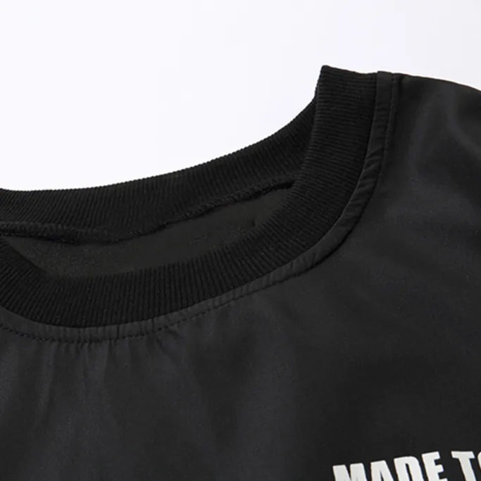 "TOMEYE" Sweat-shirt Crewneck Violet Streetwear - URB1™