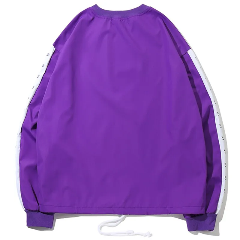 "TOMEYE" Sweat-shirt Crewneck Violet Streetwear - URB1™