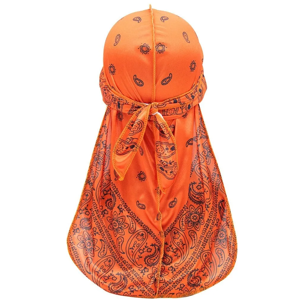 "WAVES" Durag Jaune Imprimé Bandana - URB1™