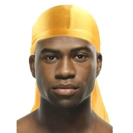 "WAVES" Durag Noir en Satin - URB1™
