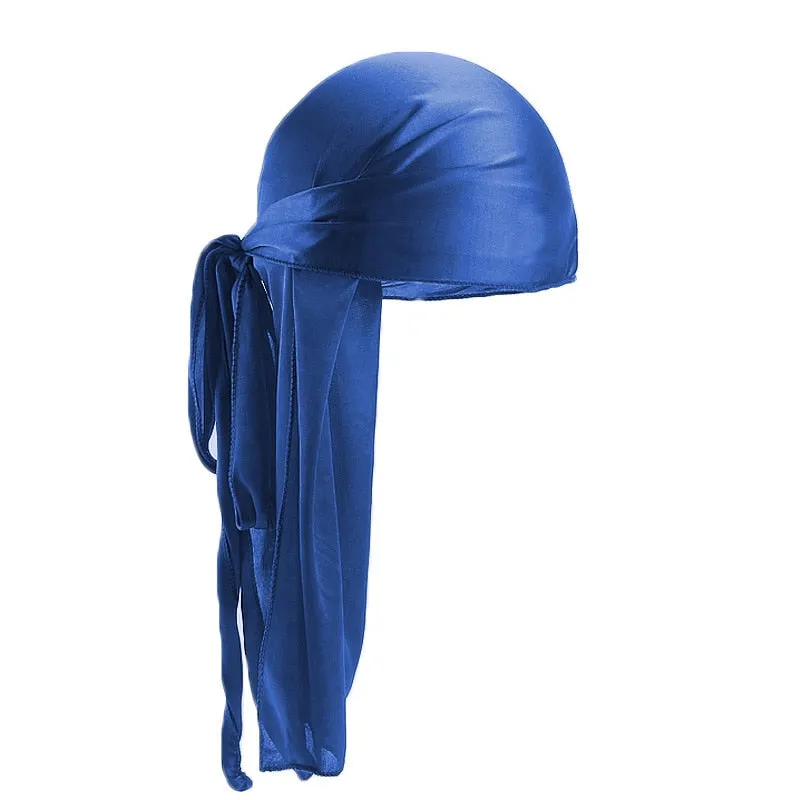 "WAVES" Durag Noir en Satin - URB1™