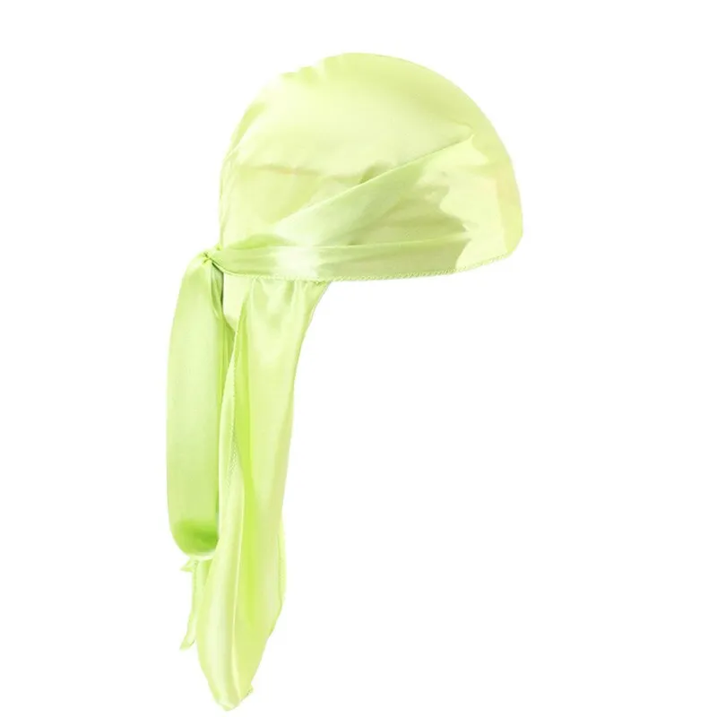 "WAVES" Durag Noir en Satin - URB1™