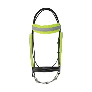 Reflector Bridle Bands by Hy Equestrian