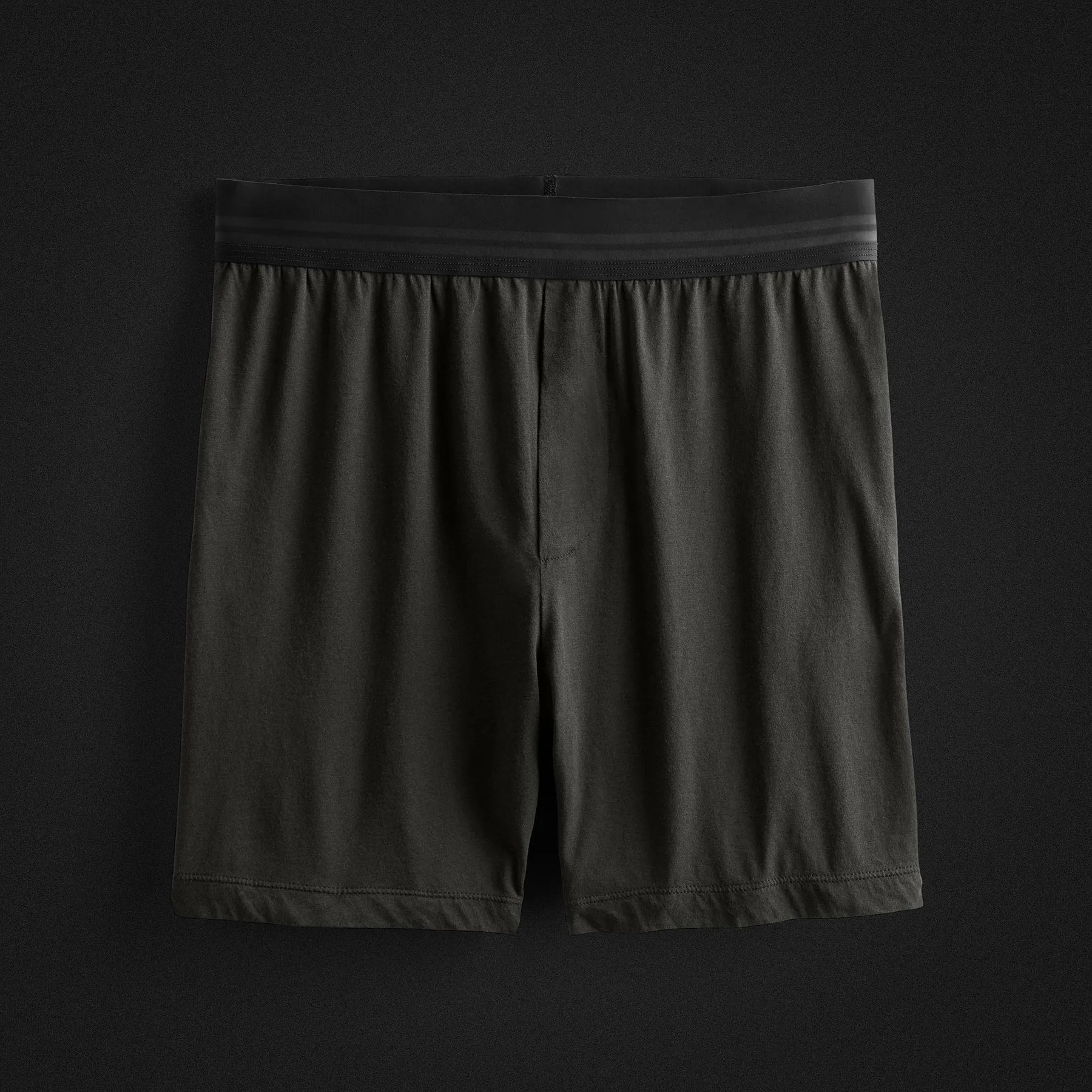 Relaxed Fit Boxer Short 3 Pack - Black/White/Carbon