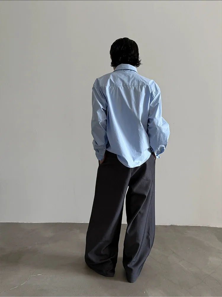 Relaxed Fit Button-Down Shirt