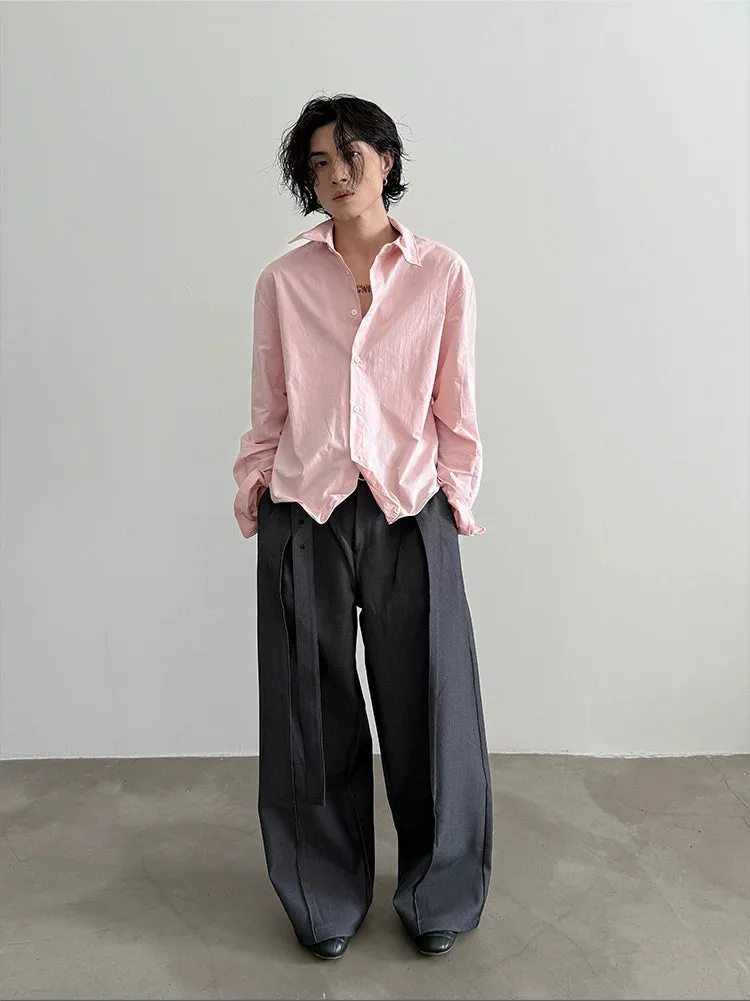 Relaxed Fit Button-Down Shirt