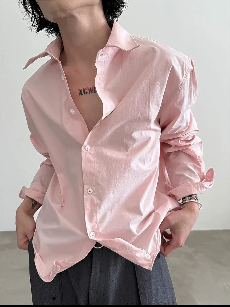 Relaxed Fit Button-Down Shirt