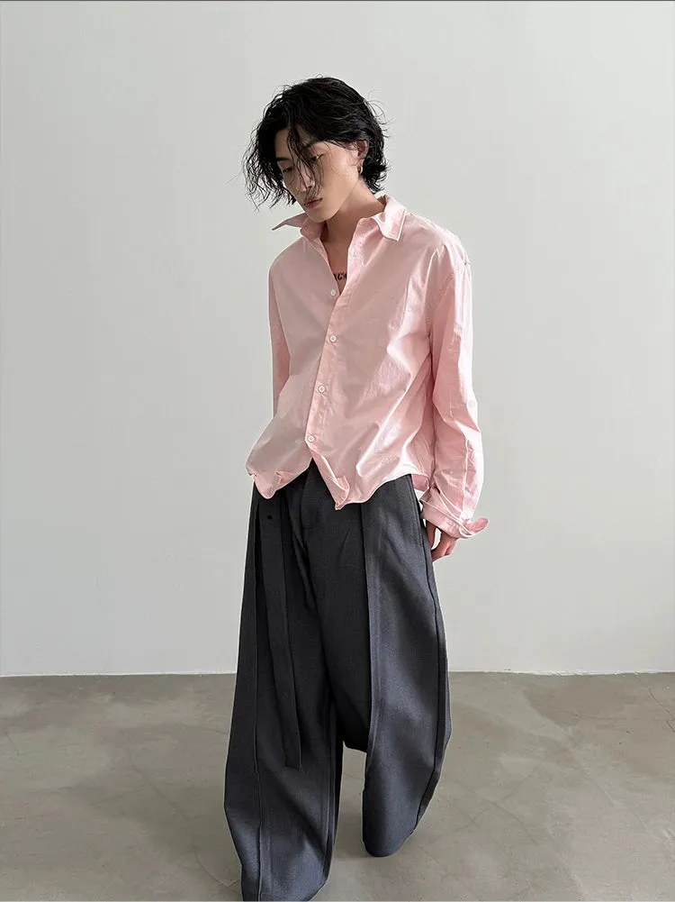 Relaxed Fit Button-Down Shirt
