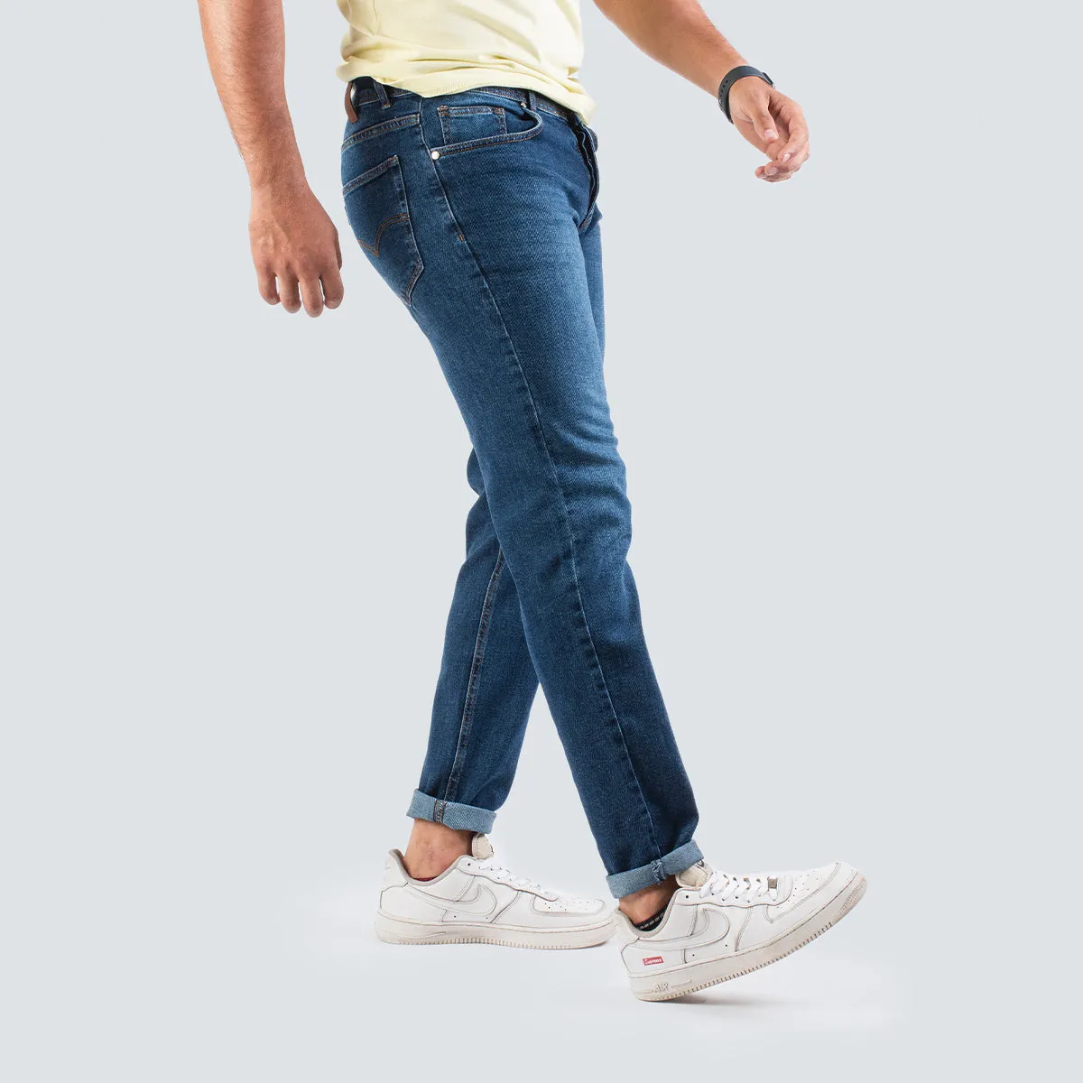 Relaxed Jeans . Dark Blue