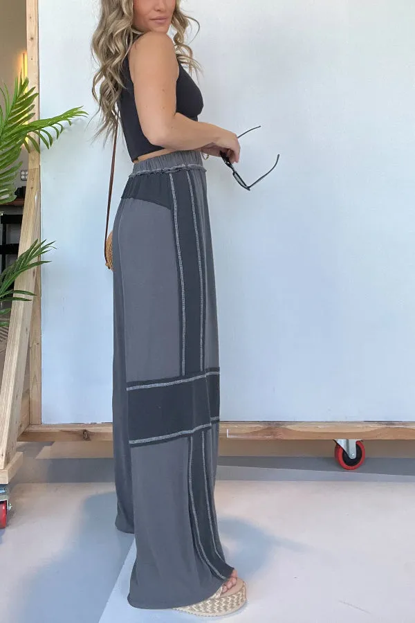 Relaxed Mornings Lounge Pants Charcoal