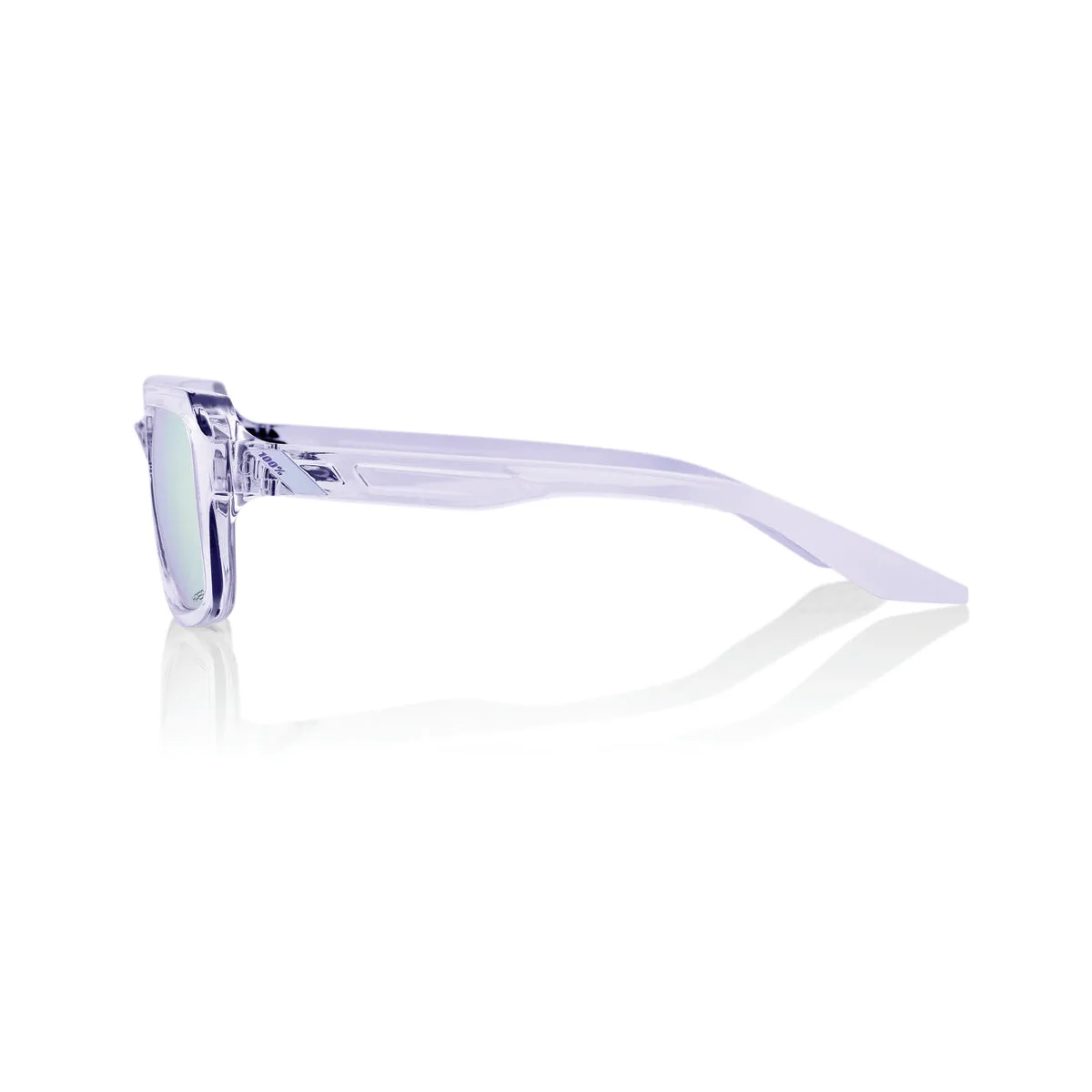 RIDELEY - Polished Translucent Lavender - HiPER Lavender Mirror Lens