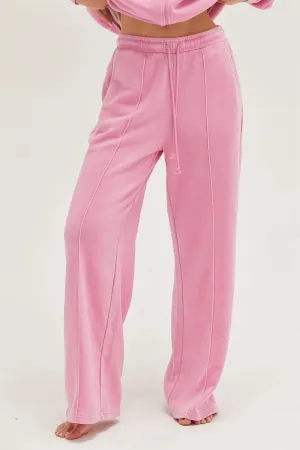 Saturday Afternoon Relaxed Sweatpants - Pink