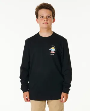 Search Icon Long Sleeve Tee - Boys (8-16 years)