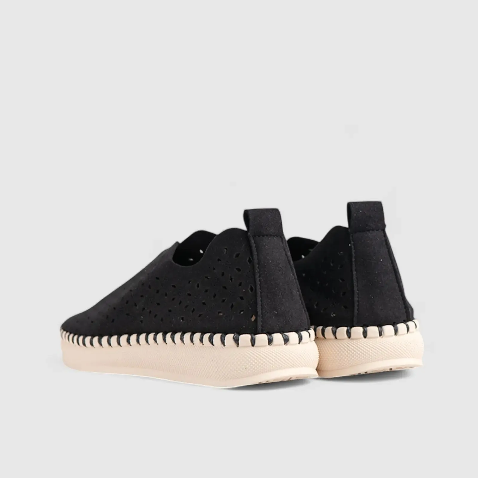 Sienna Comfort Slip On Casuals Black 01367