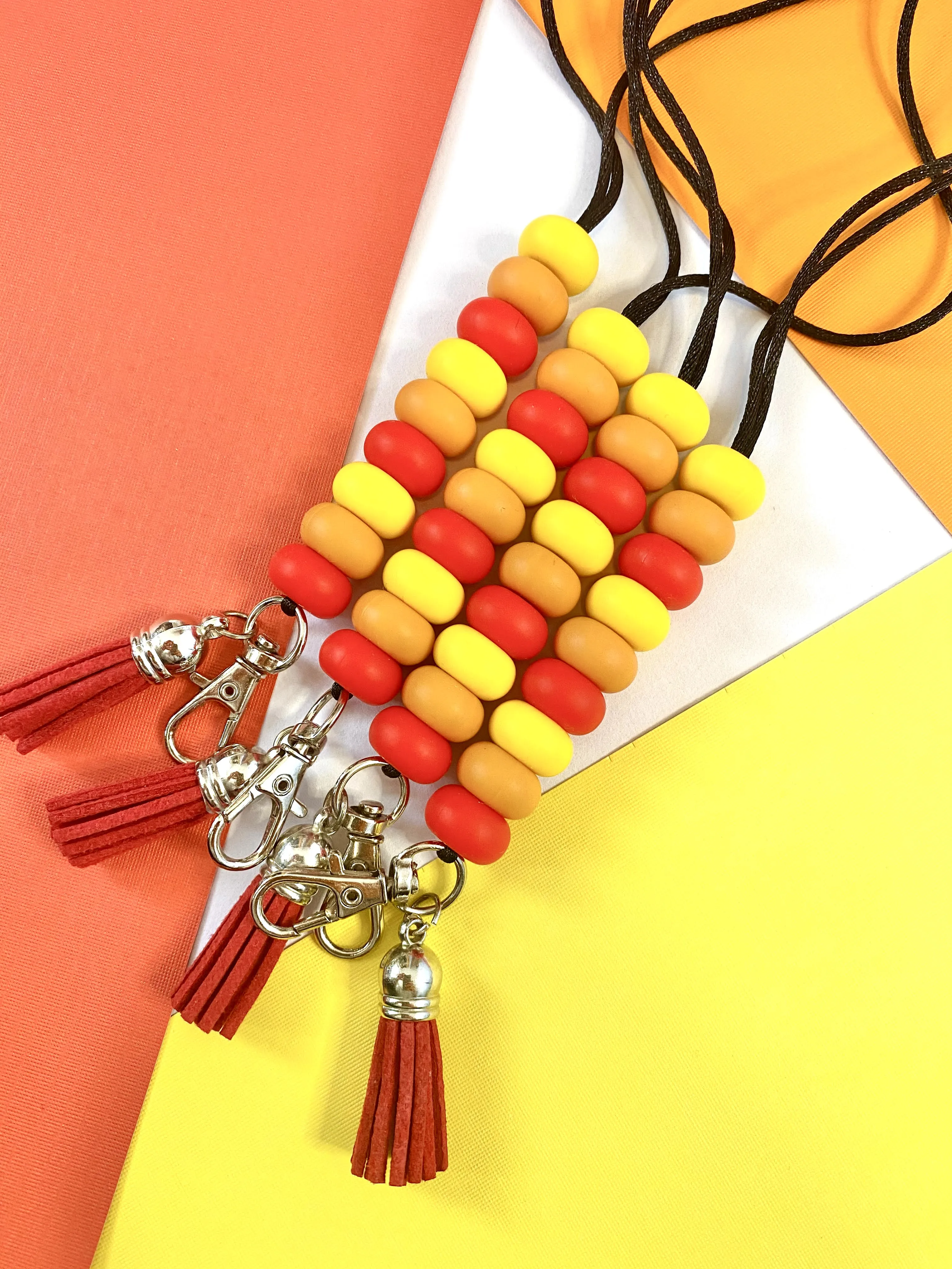 Silicone Sunset Lanyard