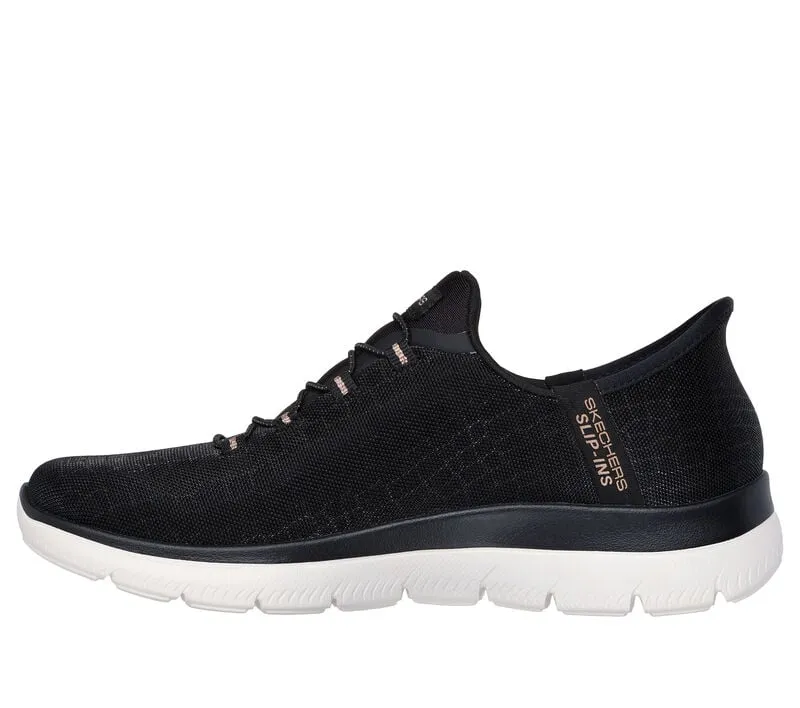 SKECHERS- WOMEN'S SUMMITS CLASSY NIGHT SLIP-INS SNEAKER