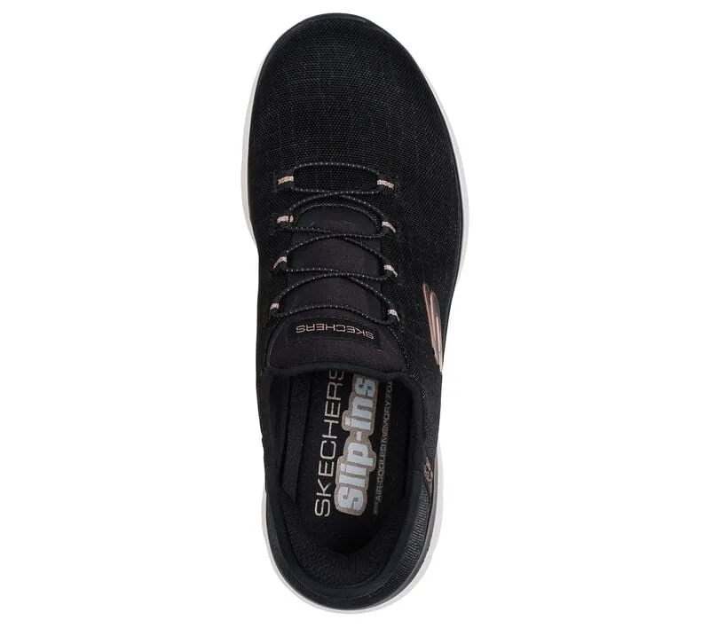 SKECHERS- WOMEN'S SUMMITS CLASSY NIGHT SLIP-INS SNEAKER