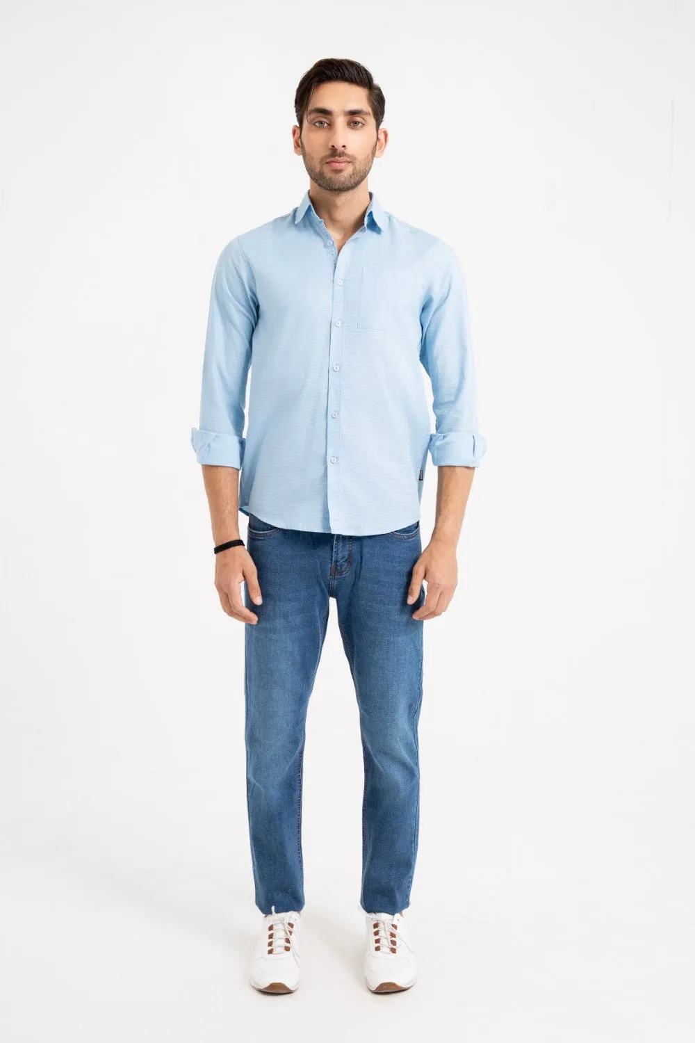Sky Blue Casual Shirt