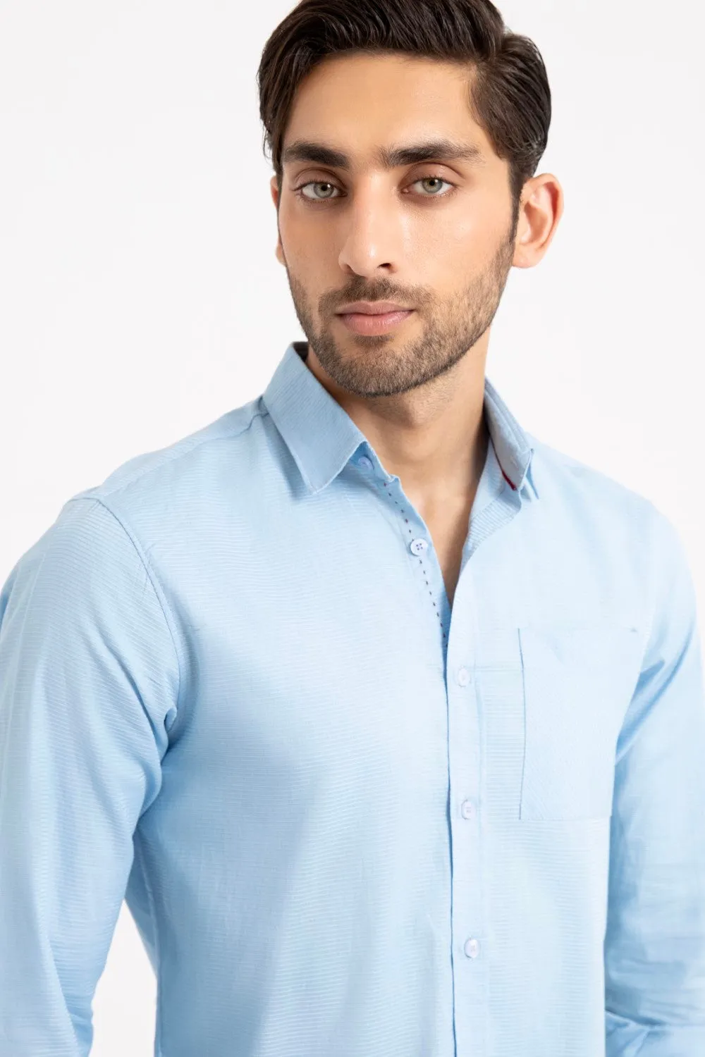 Sky Blue Casual Shirt