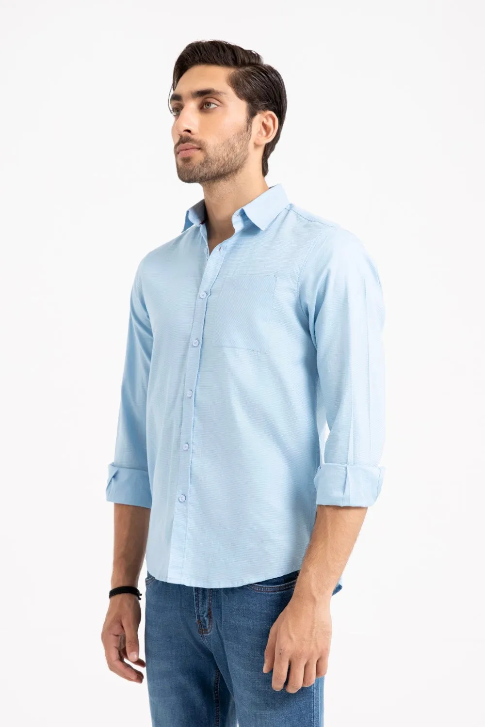 Sky Blue Casual Shirt
