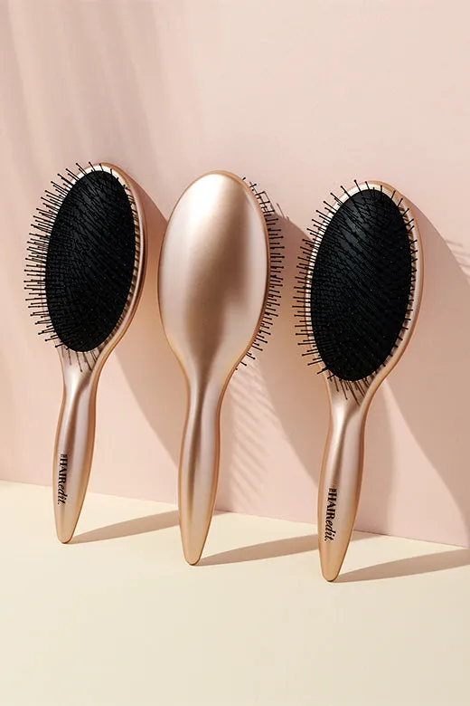 Smooth & Polish Detangling Brush - Gold