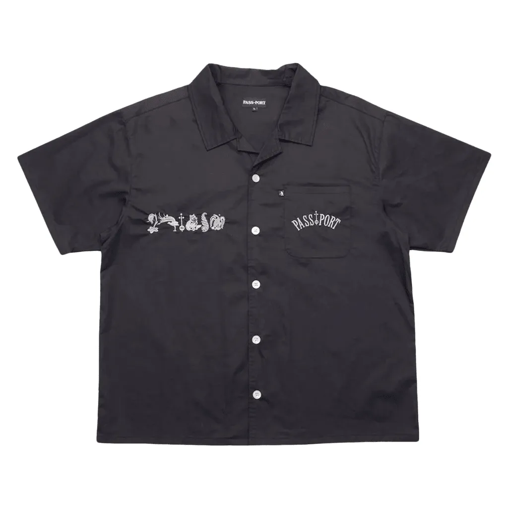 Sophomore casual shirt - Black
