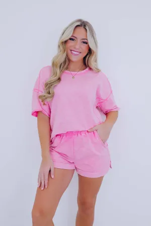 South Bleach Washed Short Set - 4 Colors