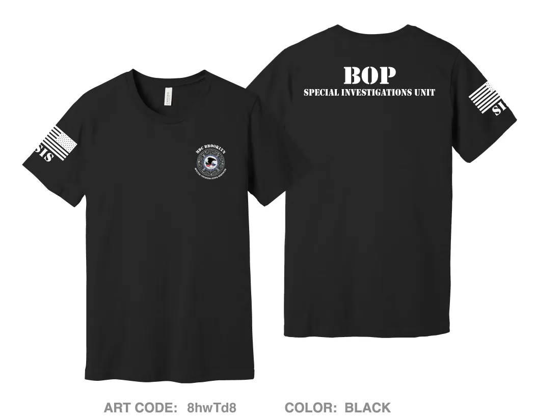 SPECIAL INVESTIGATION SERVICES Comfort Unisex Cotton SS Tee - 8hwTd8