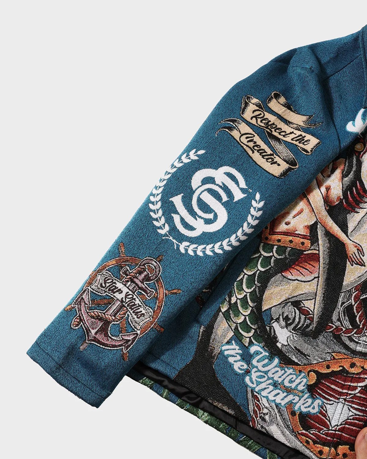 Star Status Jacket in Navy