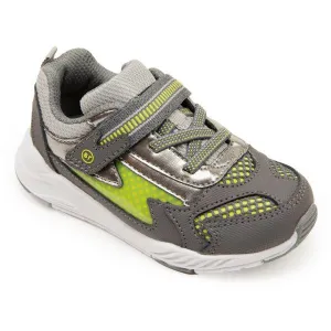 Stride Rite Lighted Cosmic - Grey/Neon