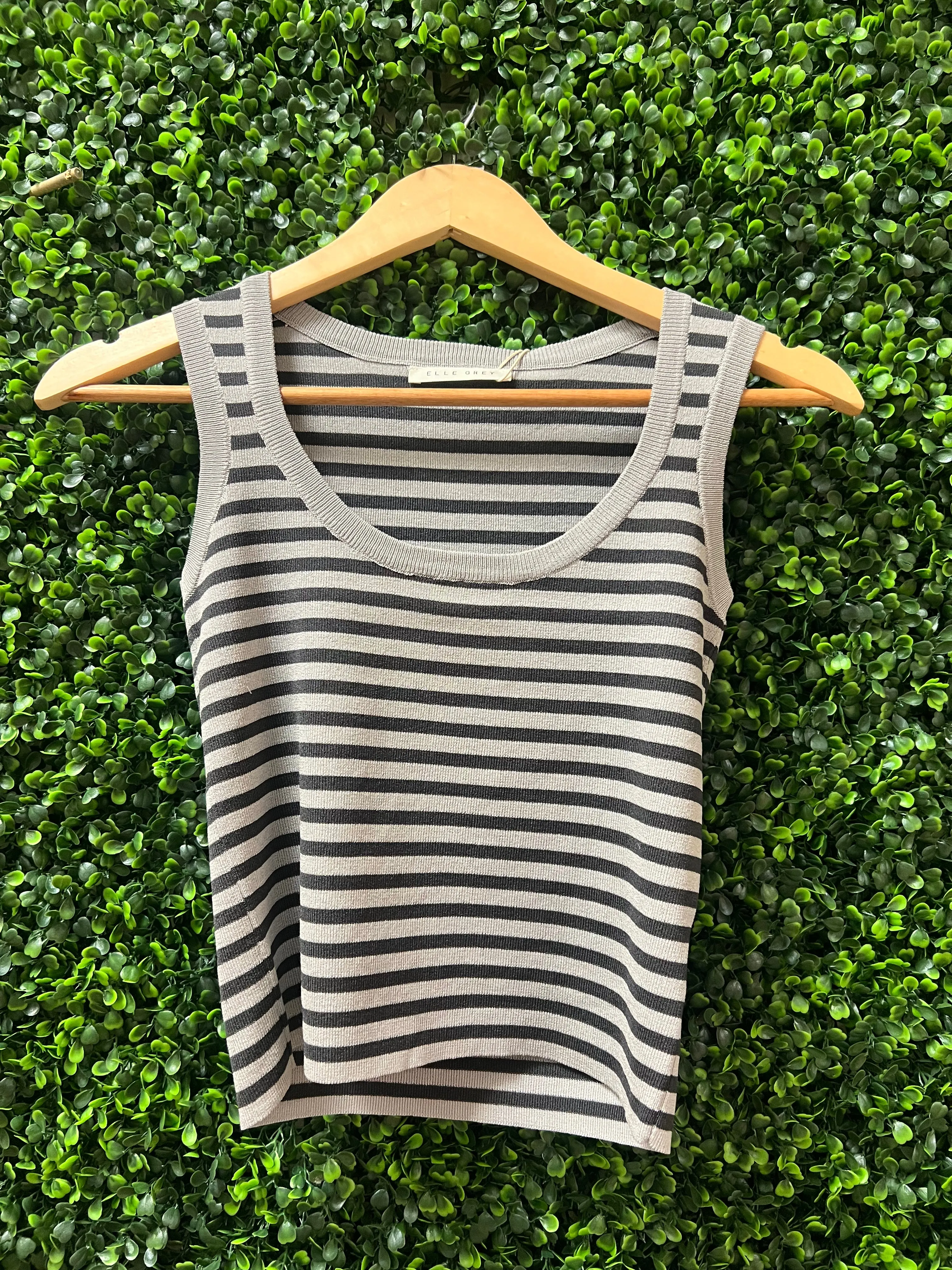 Striped Knit Tank