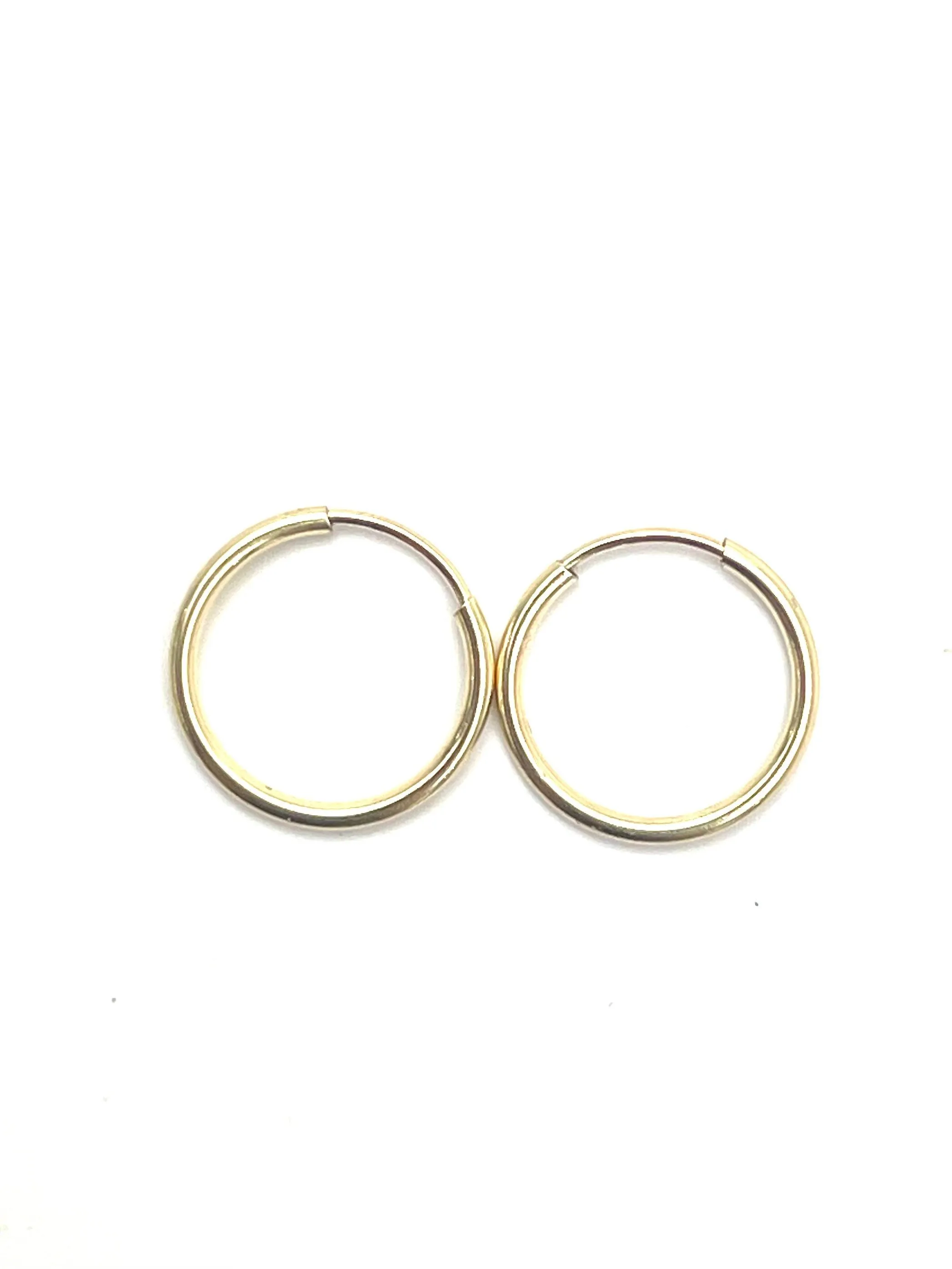 Stylish Endless Hoop Earrings,14K gold filled (14KGF) 4011714
