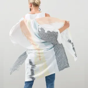 Stylish Multicolor Kimono Wrap! Brand New S/M Absolutely beautiful