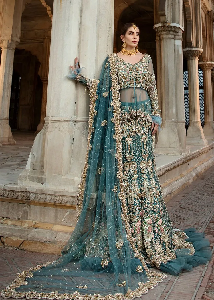 Stylish Pakistani Bridal Lehnga for Wedding #J5184