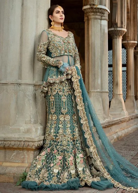 Stylish Pakistani Bridal Lehnga for Wedding #J5184