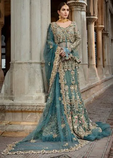 Stylish Pakistani Bridal Lehnga for Wedding #J5184