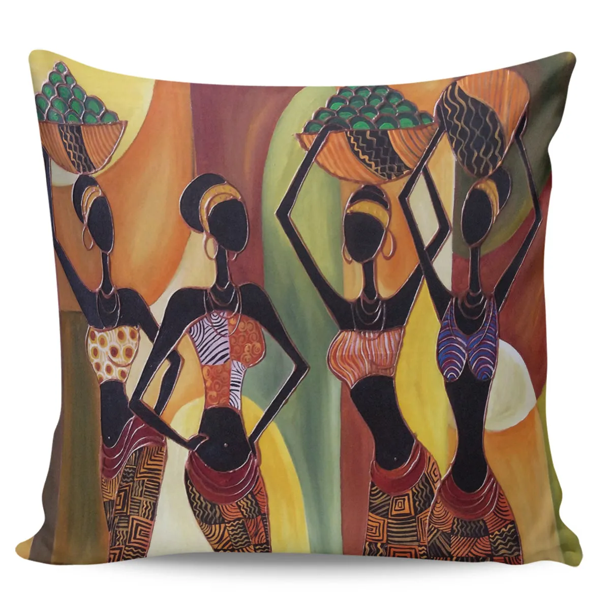 Stylish Picasso African Pillow Cases Cushion Covers