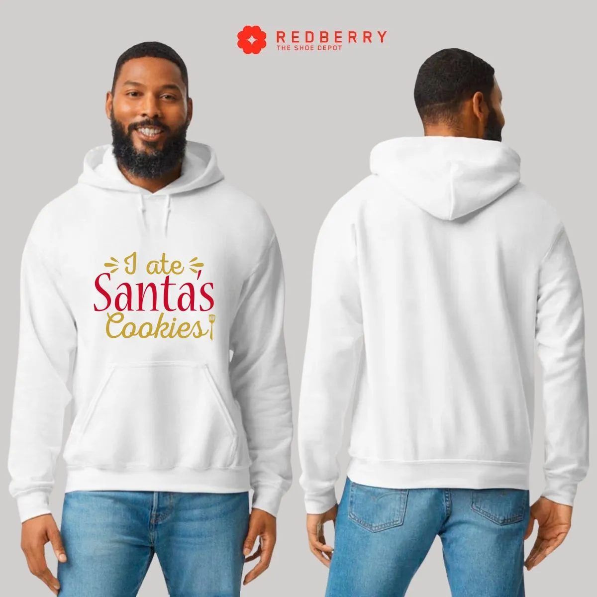 Sudadera Deportiva Hombre Navideña Hoodie 049