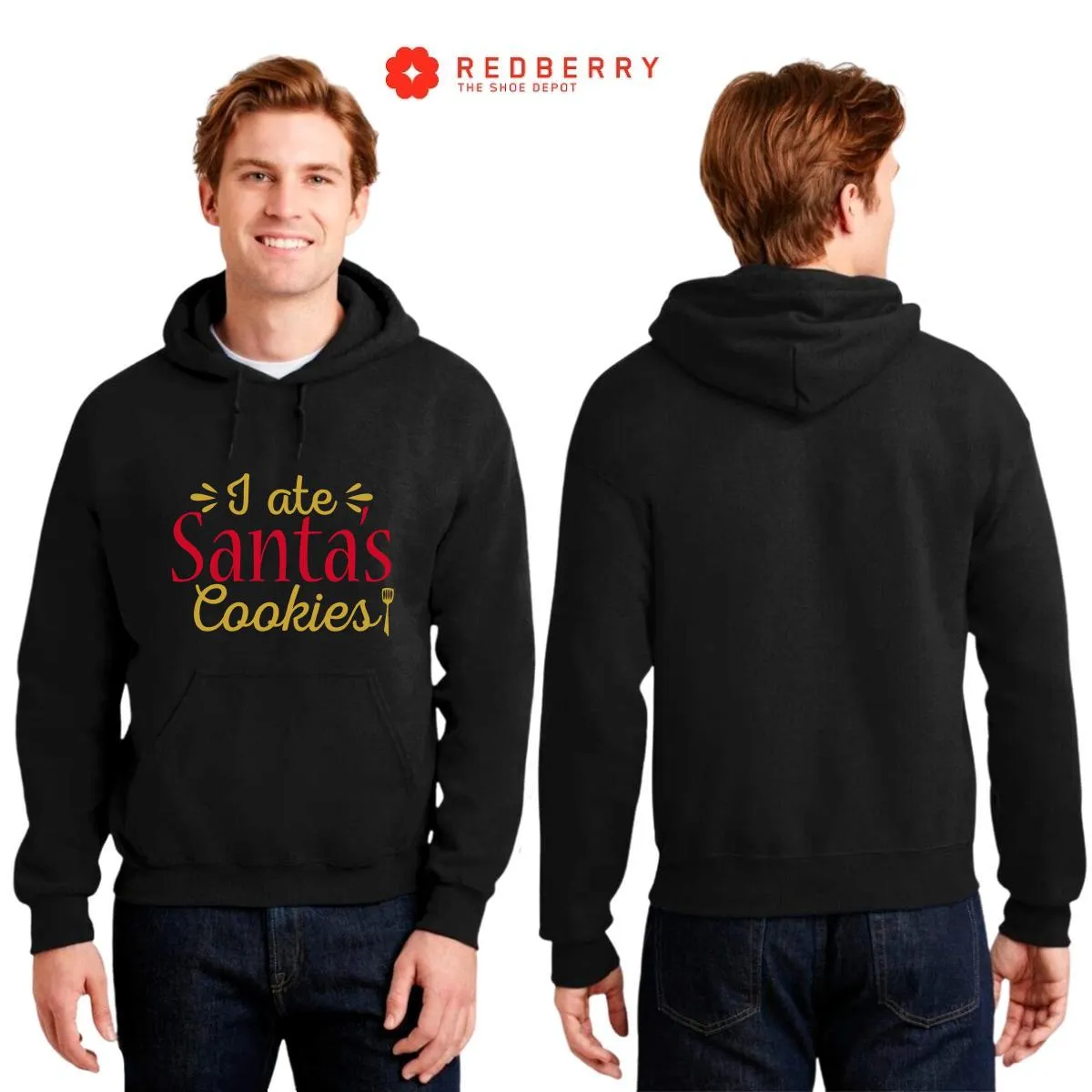 Sudadera Deportiva Hombre Navideña Hoodie 049