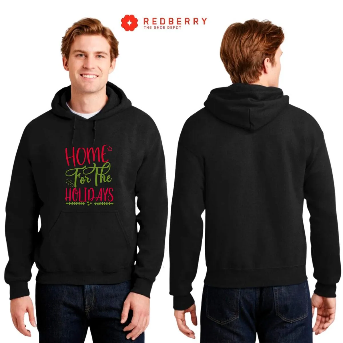 Sudadera Navideña Hombre Deportiva Hoodie 048