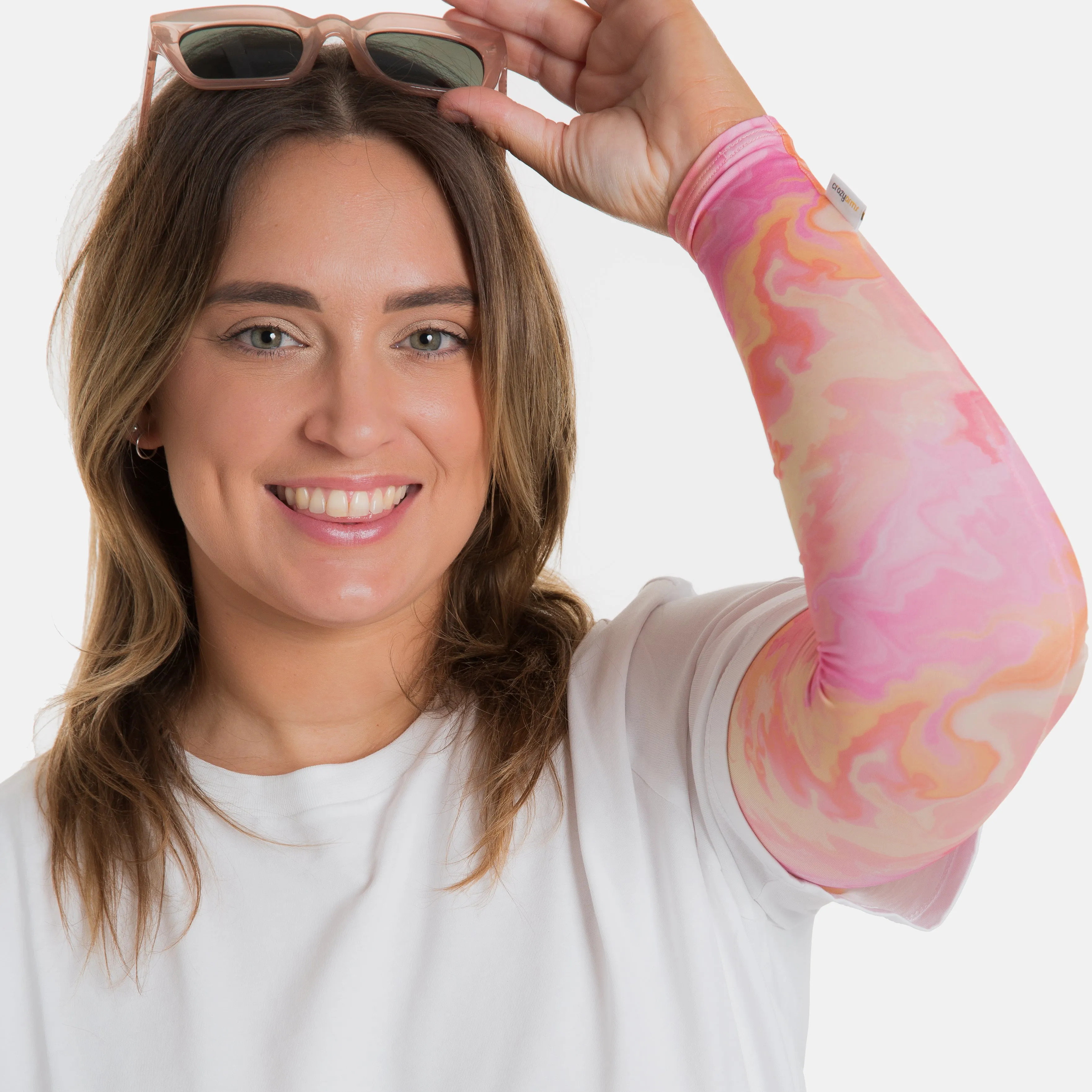 Summer Marble Arm Sleeves - Adult