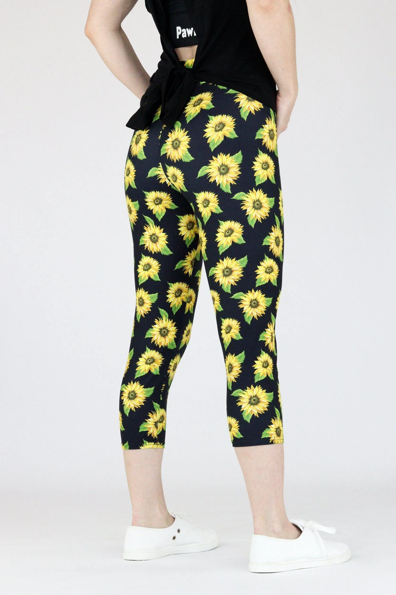 Sunflower - Casual Capri Leggings